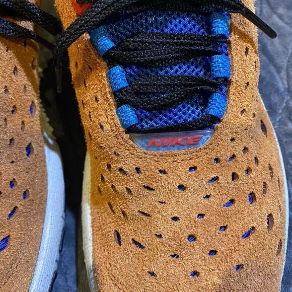 Nike Free Run Trail Dark Russet Blue Nebula Size 7.5 - Picture 4 of 11